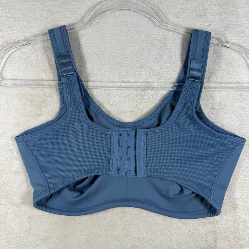 Wacoal 855170 Sport Underwire Bra Slate Blue High Impact 34DDD US